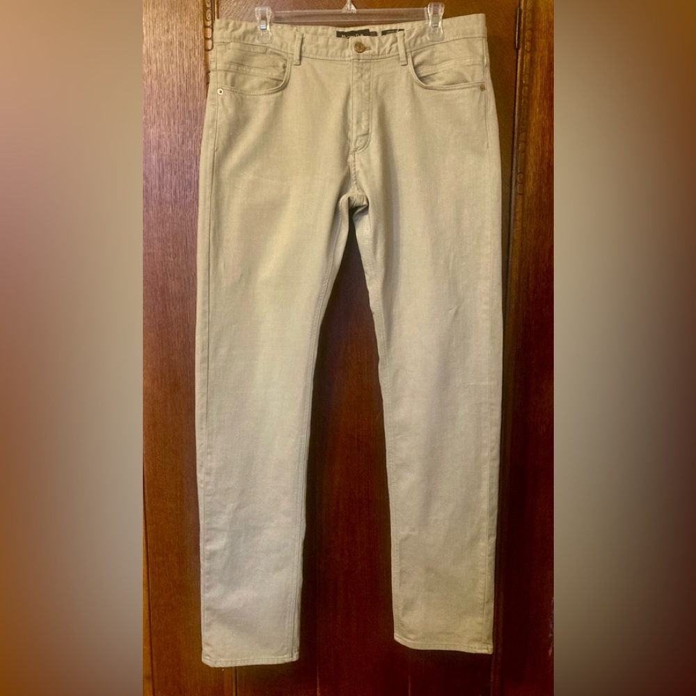 Massimo Dutti Casual Fit Khaki Jeans, sz 32x33